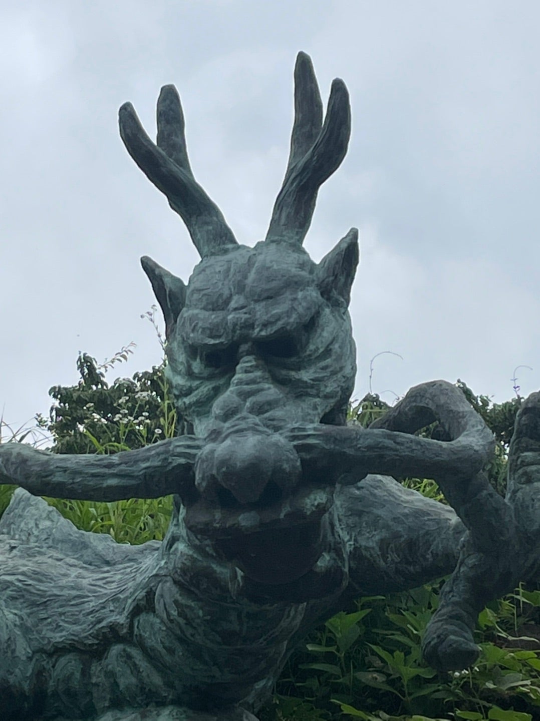 龍宮の龍神様と空の龍雲はそっくり